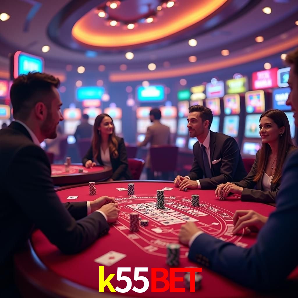 Mesa de Blackjack k55bet